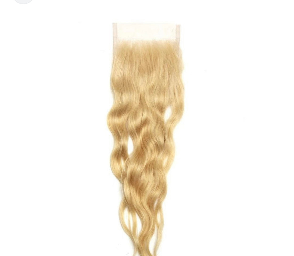 HD Closure Ondulé Blond 613