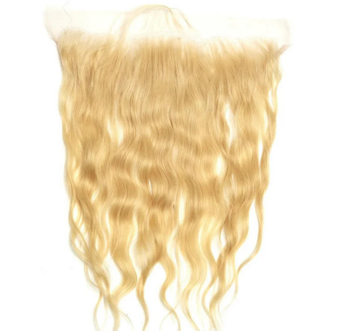 HD FRONTAL BLOND 613 ONDULÉ